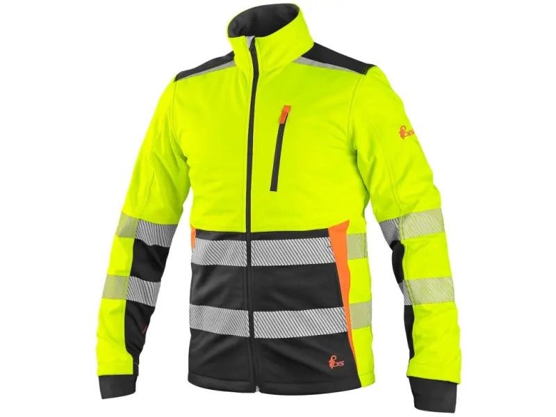 CXS Benson HIgh Visible Softshell Jacket - Euro Work Wear