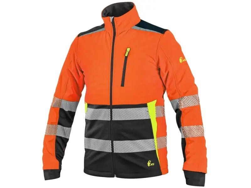 CXS Benson HIgh Visible Softshell Jacket - Euro Work Wear