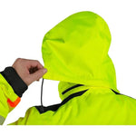 CXS Benson Padded Jacket in Yellow/Black - Euro Work Wear