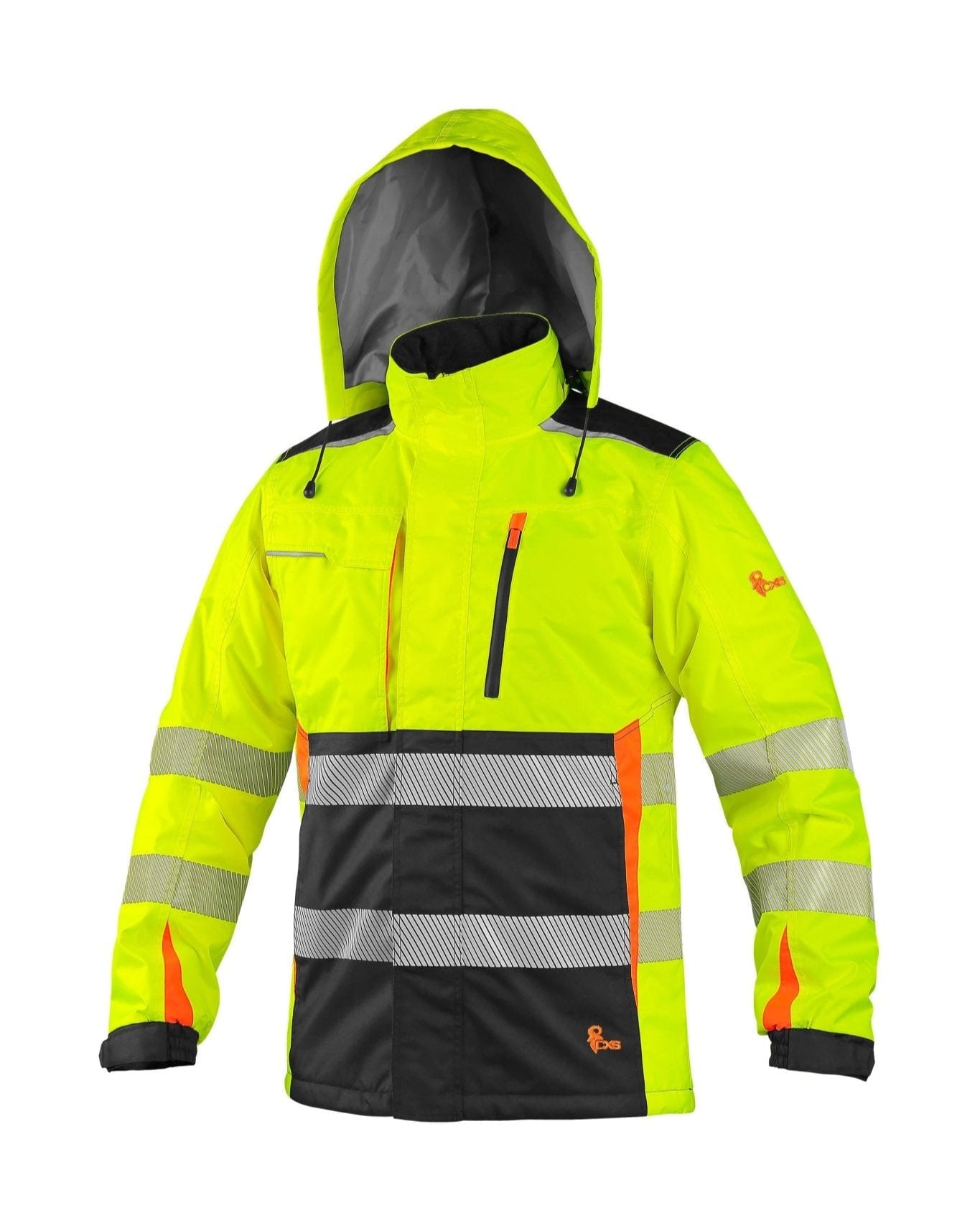 CXS Benson Padded Jacket in Yellow/Black - Euro Work Wear