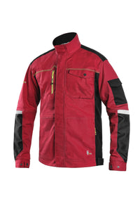 CXS Jacket 30 USA (46 EUR) - S CXS STRETCH, RED-BLACK, MEN'S WORKING JACKET