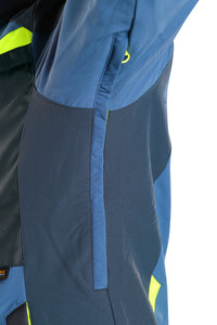 CXS Jacket CXS NAOS, MEN’S JACKET, BLUE-BLUE, HV YELLOW ACCESSORIES