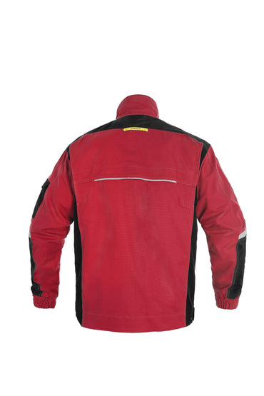 CXS Jacket CXS STRETCH, RED-BLACK, MEN'S WORKING JACKET