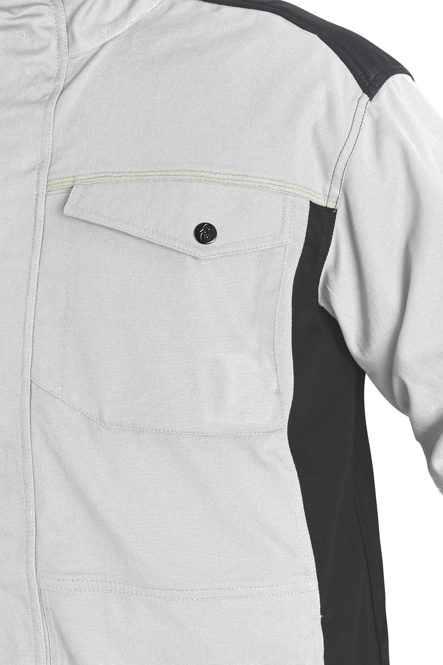 CXS Jacket CXS STRETCH, WHITE-GREY, MEN´S WORKING JACKET