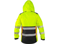 CXS Jacket Jacket CXS BENSON, high visible, paded, yellow-black