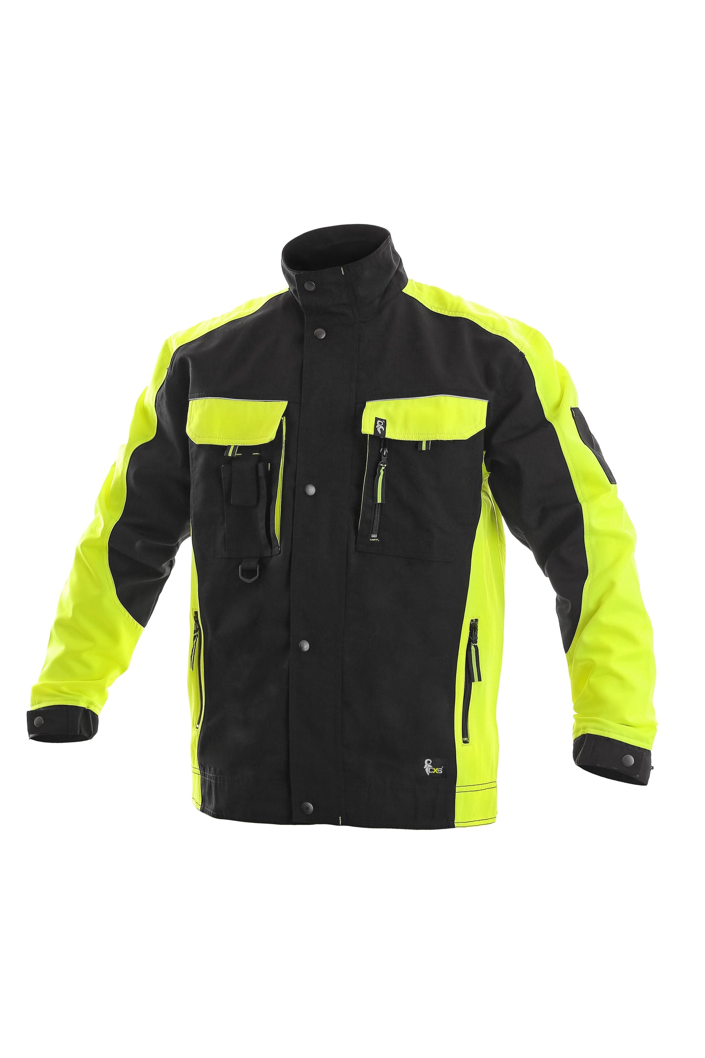 CXS Jacket S - (44-46 EUR) Jacket CXS SIRIUS BRIGHTON, winter, men´s, black - yellow