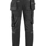 CXS Leonis Men's Work Pants in Black/Gray - Euro Work Wear