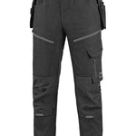 CXS Leonis Men's Work Pants in Black/Gray - Euro Work Wear