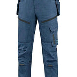 CXS Leonis Men's Work Pants in Blue/Black - Euro Work Wear