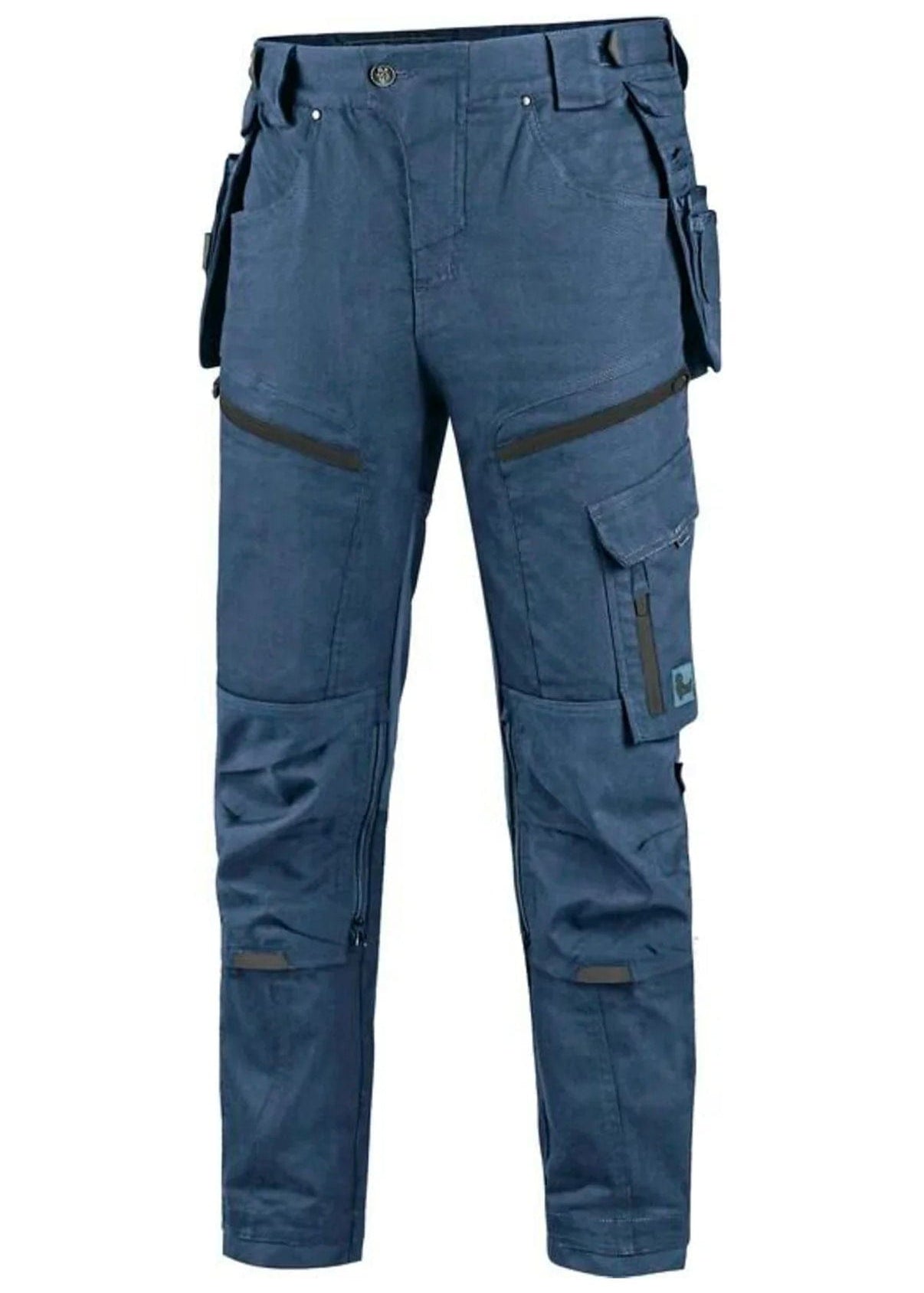 CXS Leonis Men's Work Pants in Blue/Black - Euro Work Wear