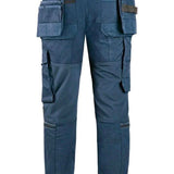 CXS Leonis Men's Work Pants in Blue/Black - Euro Work Wear