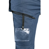 CXS Leonis Men's Work Pants in Blue/Black - Euro Work Wear