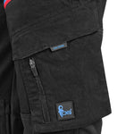 CXS Leonis Men's Work Pants in Blue/Red/Black - Euro Work Wear