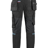 CXS Leonis Men's Work Pants in Blue/Red/Black - Euro Work Wear