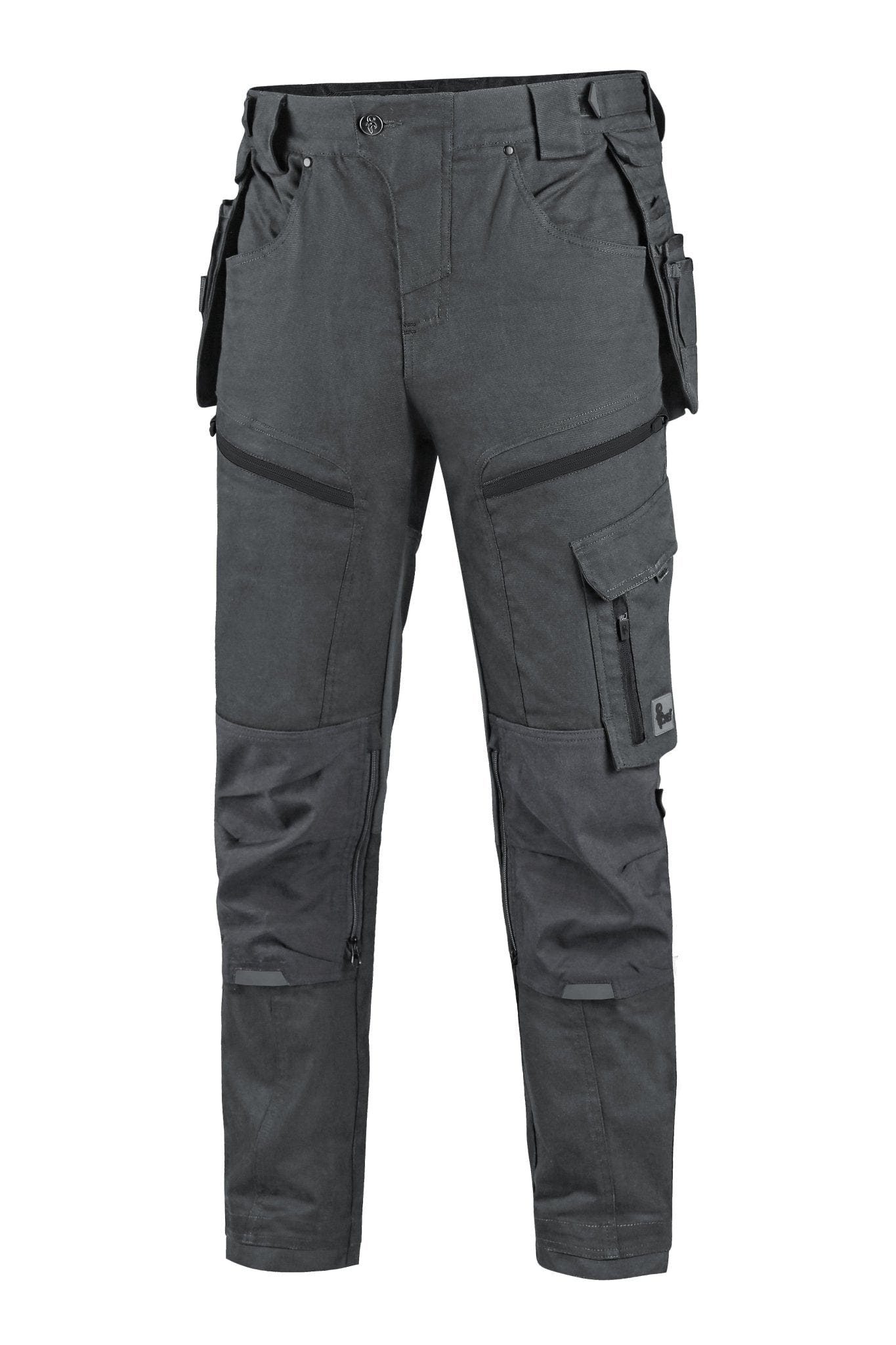 CXS Leonis Men's Work Pants in Gray/Black - Euro Work Wear