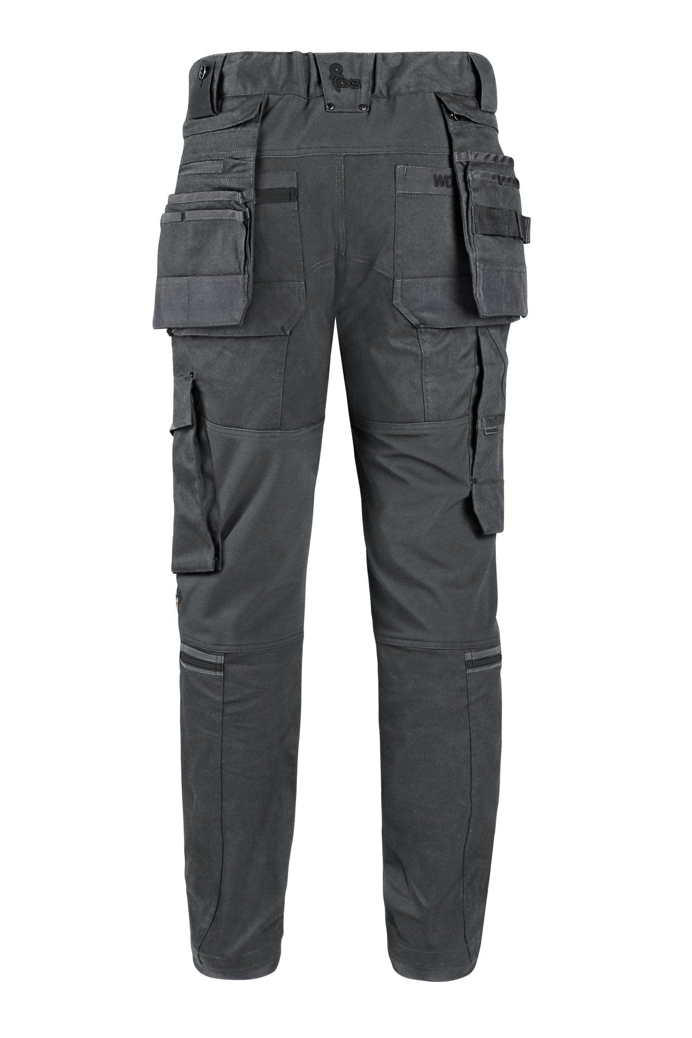 CXS Leonis Men's Work Pants in Gray/Black - Euro Work Wear