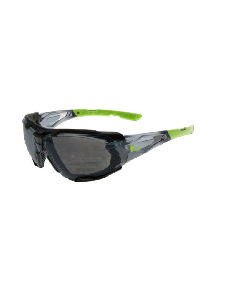 CXS Opsis Tieva Smoke - Lens Glasses in Black/Green - Euro Work Wear