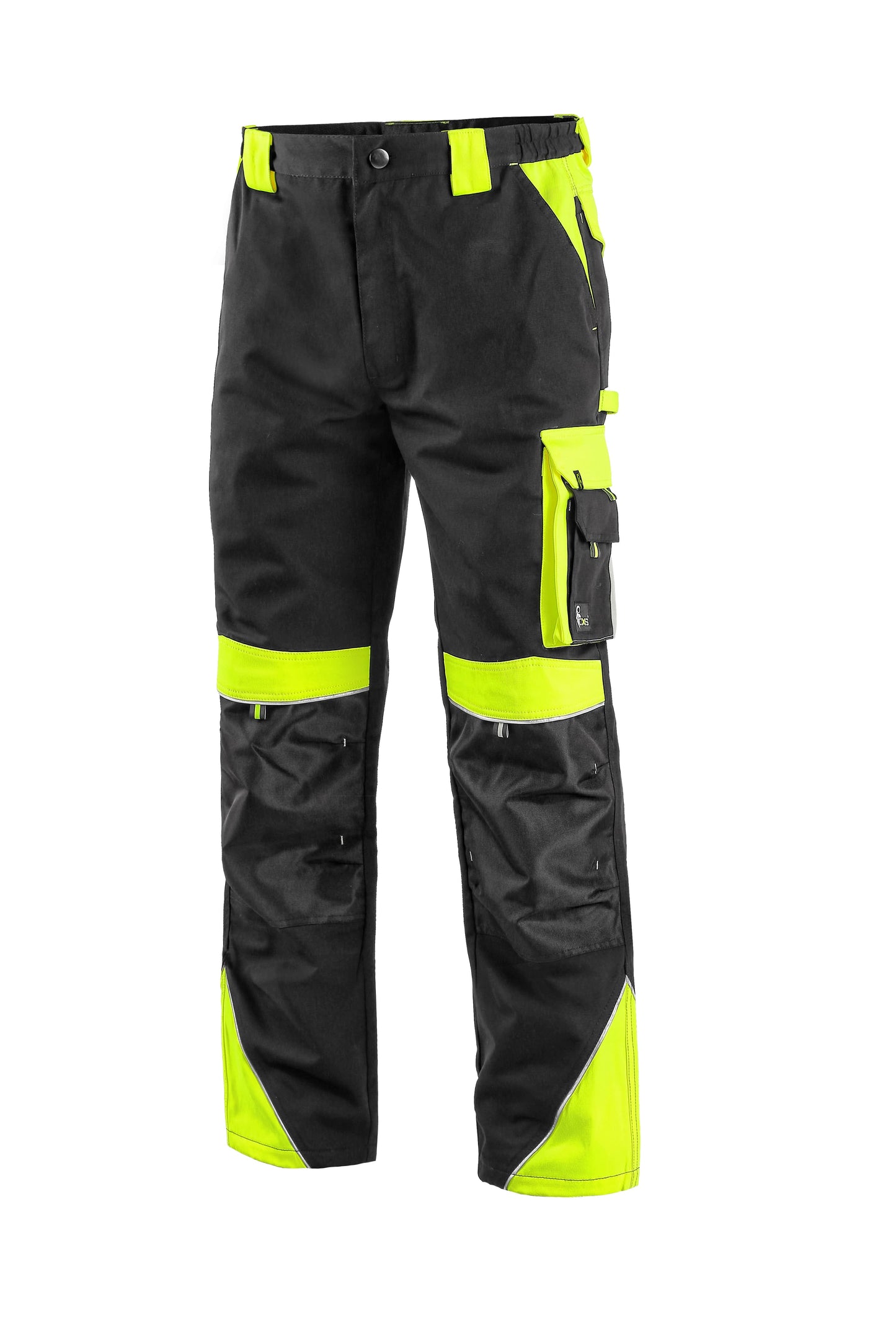 CXS Pants 28/32  USA (44 EUR) / BLACK/YELLOW Pants CXS SIRIUS BRIGHTON, men's