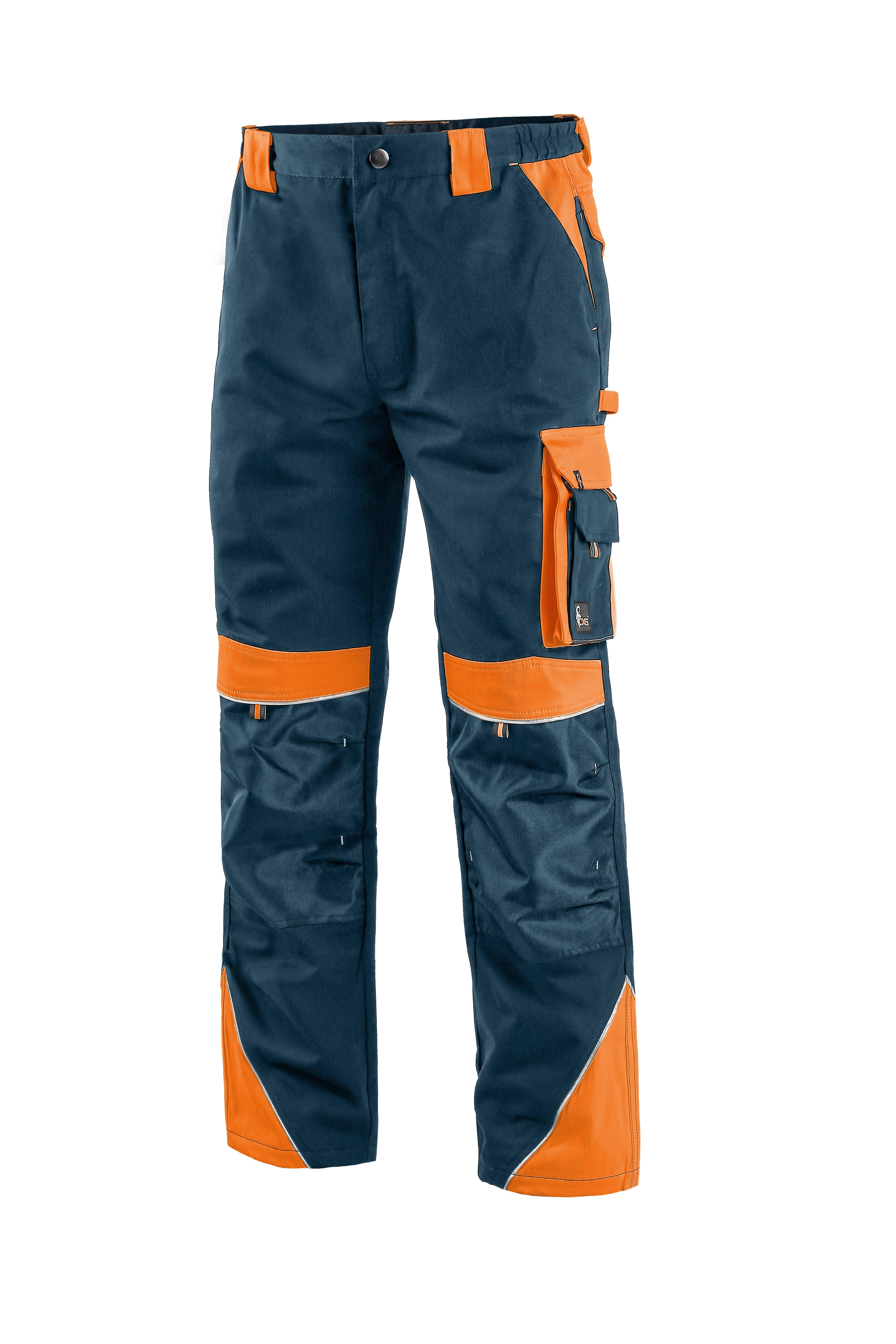 CXS Pants 30/32  USA (46 EUR) / BLACK/ORANGE Pants CXS SIRIUS BRIGHTON, men's