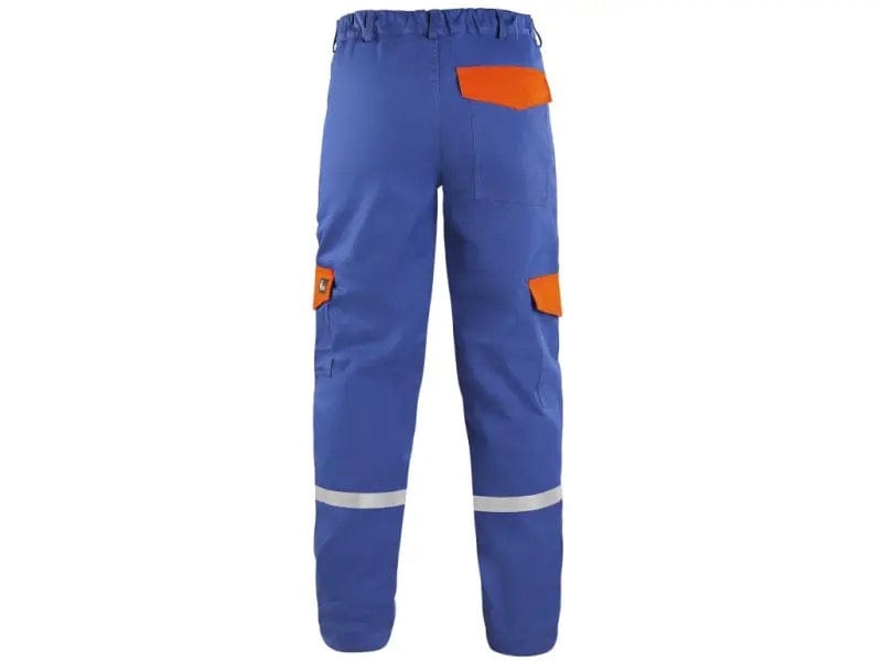 CXS Pants 32/32 USA (48 EUR) Pants CXS ENERGETIK MULTI 9043 II, men's, blue-orange