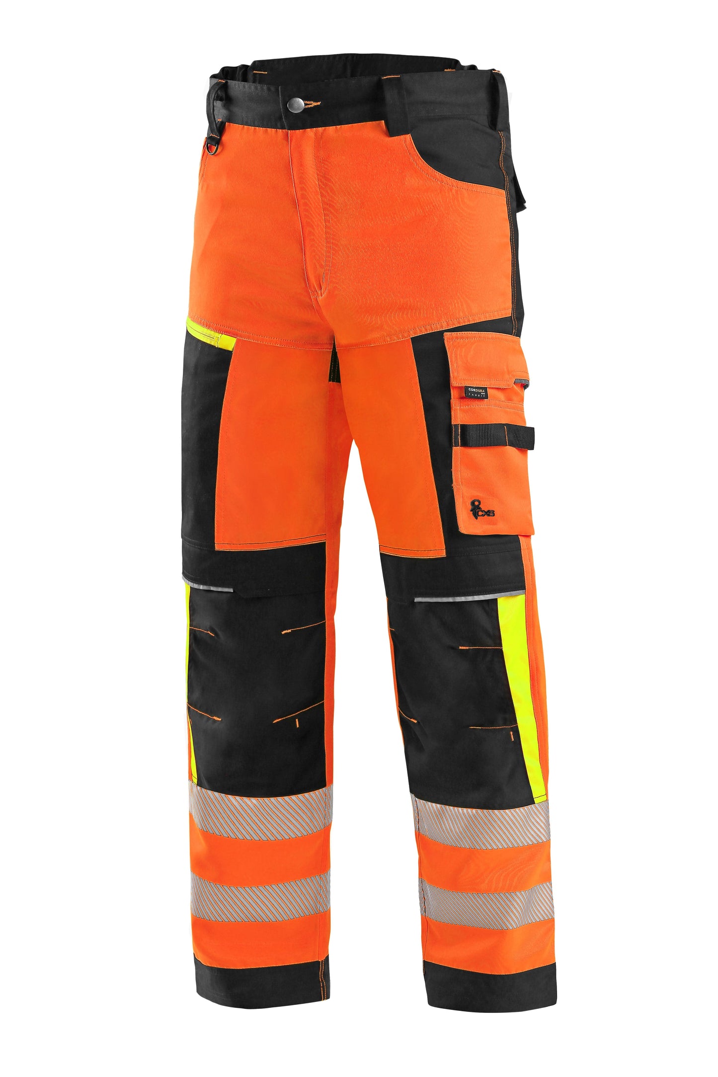 CXS Pants ORANGE/BLACK Hi Viz / 32/32  USA (48 EUR) Pants CXS BENSON high visible, men´s