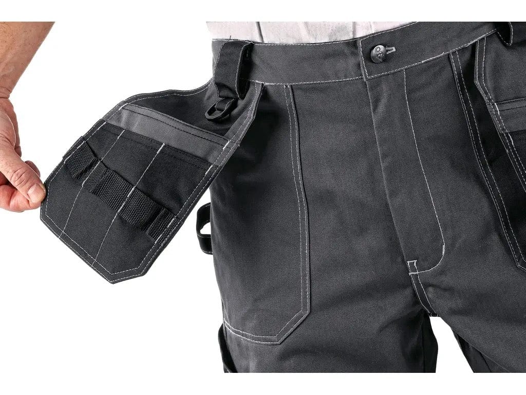 CXS Pants Pants CXS ORION TEODOR PLUS, men´s, grey-black