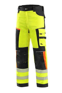 CXS Pants YELLOW/BLACK HI VIZ / 32/32  USA (48 EUR) Pants CXS BENSON high visible, men´s