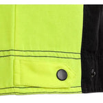 CXS Sirius Brighton Men's Winter Jacket in Black/Yellow - Euro Work Wear