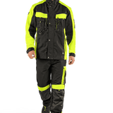 CXS Sirius Brighton Men's Winter Pants in Black/Yellow - Euro Work Wear