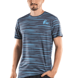 CXS Sporty Cool Short Sleeve T-Shirt in Blue - Euro Work Wear