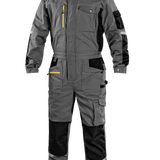 CXS Stretch Men's Coveralls in Gray/Black - Euro Work Wear