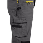 CXS Stretch Men's Coveralls in Gray/Black - Euro Work Wear