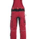 CXS Stretch Men's Overalls in Red/Black - Euro Work Wear