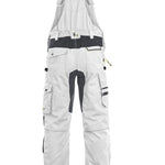 CXS Stretch Men's Overalls in White/Black - Euro Work Wear