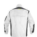 CXS Stretch Men's Work Jacket in White/Gray - Euro Work Wear