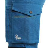 CXS Stretch Women's Overalls in Blue/Black - Euro Work Wear