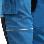 CXS Stretch Women's Overalls in Blue/Black - Euro Work Wear