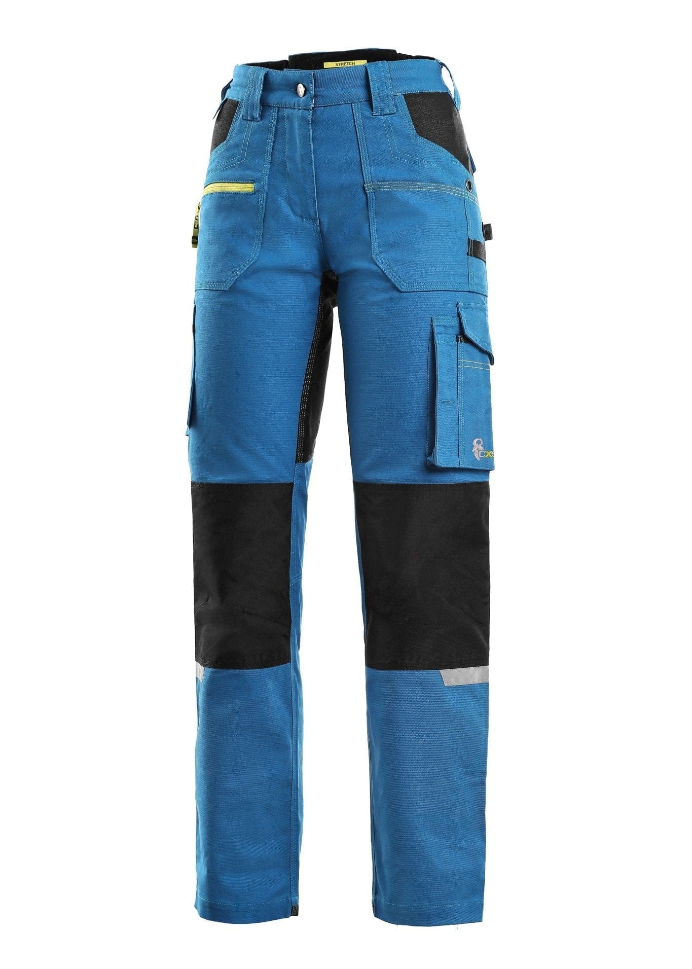 CXS Stretch Women's Work Pants in Blue/Black - Euro Work Wear