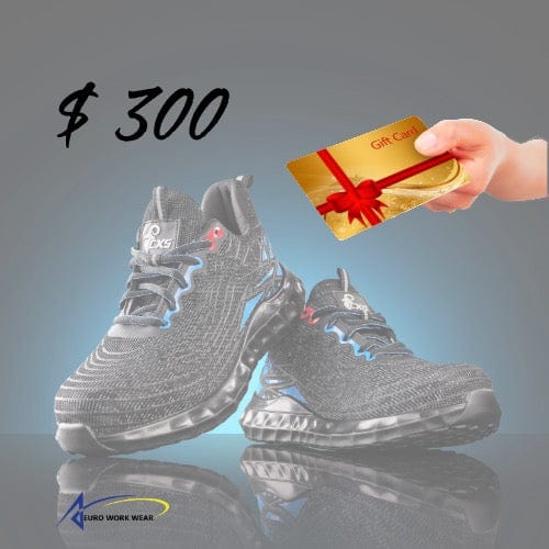 Euro Work Wear Gift Card $300.00 Euro Work Wear gift card