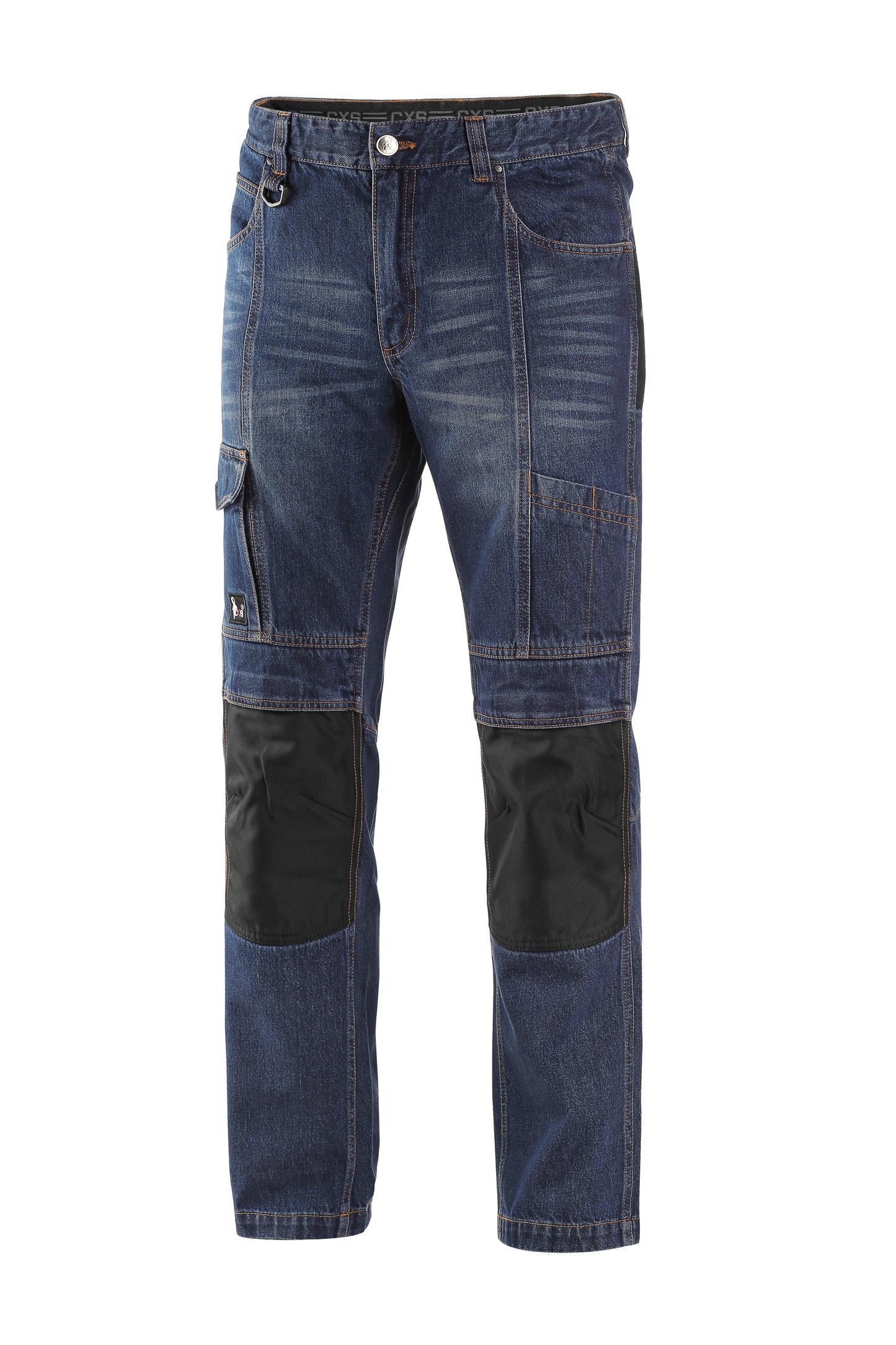 Euro Work Wear Jeans CXS Nimes, men´s, blue-black