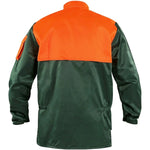 Lesnik Men's Jacket in Orange/Green - Euro Work Wear