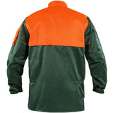 Lesnik Men's Jacket in Orange/Green - Euro Work Wear