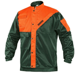 Lesnik Men's Jacket in Orange/Green - Euro Work Wear