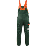 Lesnik Overalls in Green/Orange - Euro Work Wear