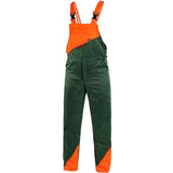 Lesnik Overalls in Green/Orange - Euro Work Wear