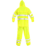 York High Visible Coverall in Yellow - Euro Work Wear